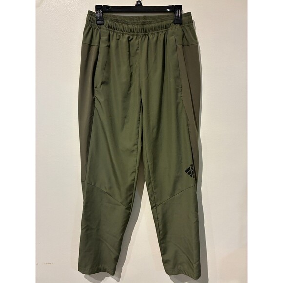 Adidas Green Jogger Pants - Men's M - Picture 1 of 3